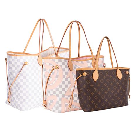 how many are the sizes of louis vuitton neverfull bags